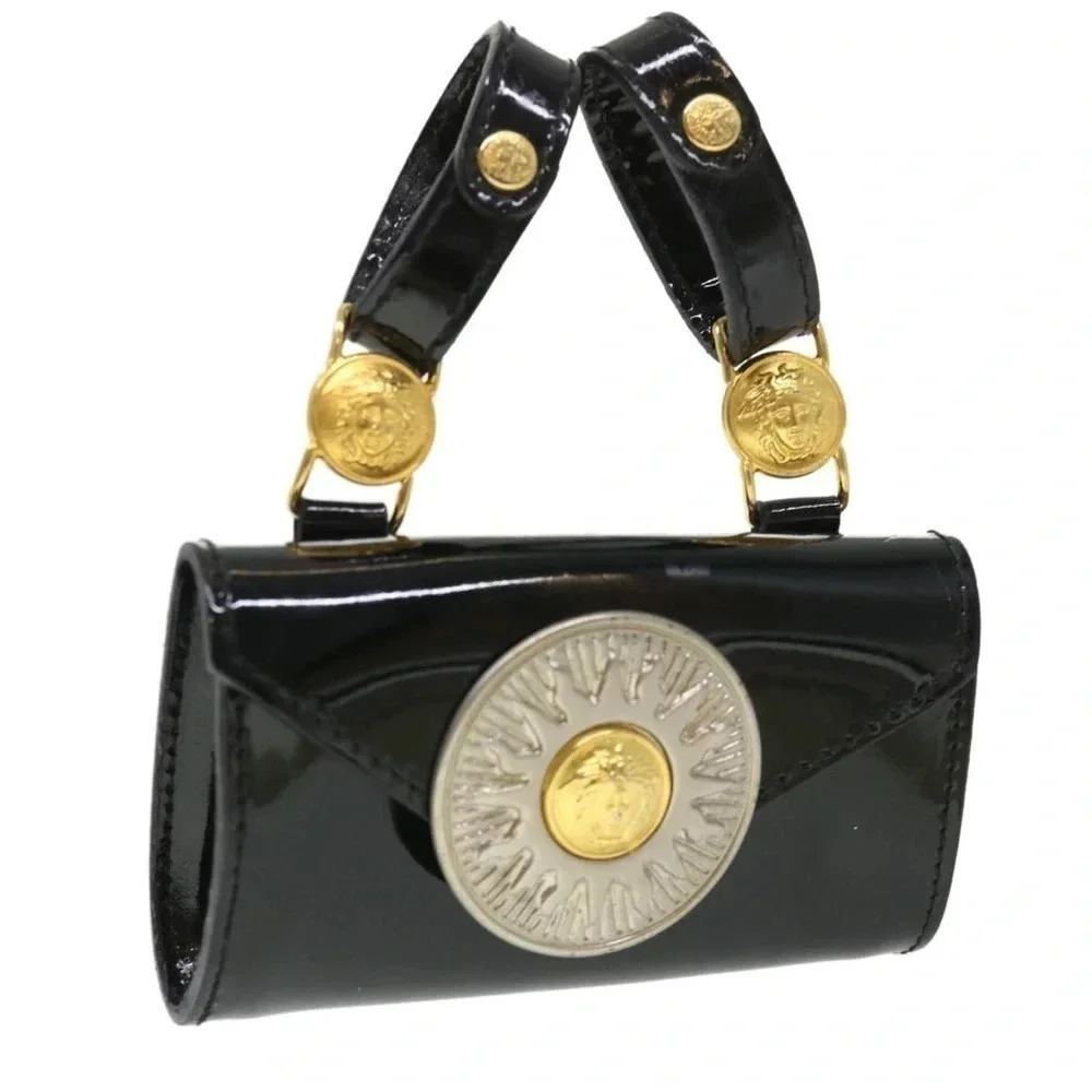 Versace Patent Leather Belt Bag